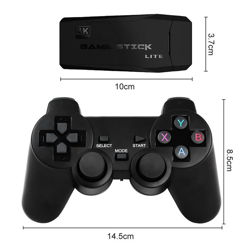 M8 2.4G Wireless Game Stick 32G 4K HD Game Console Portable 2 Controllers TV Gamer Built-in 3500+ Games M8 2.4G Wireless Game Stick 32G 4K HD Game Console Portable 2 Controllers TV Gamer Built-in 3500+ Games